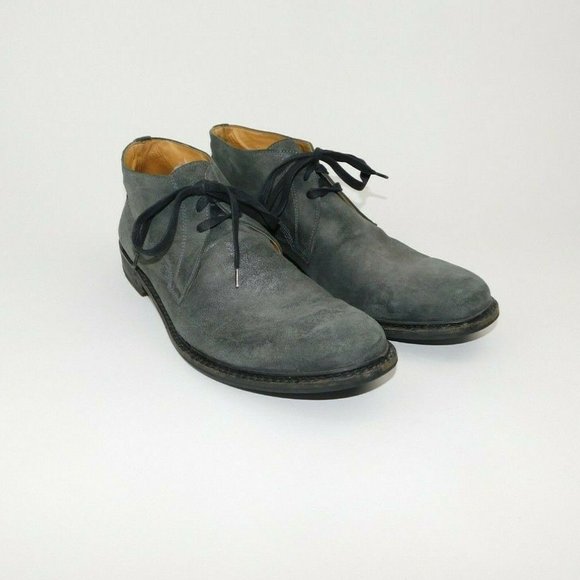 John Varvatos Collection Suede Chukka Boots - Picture 2 of 10